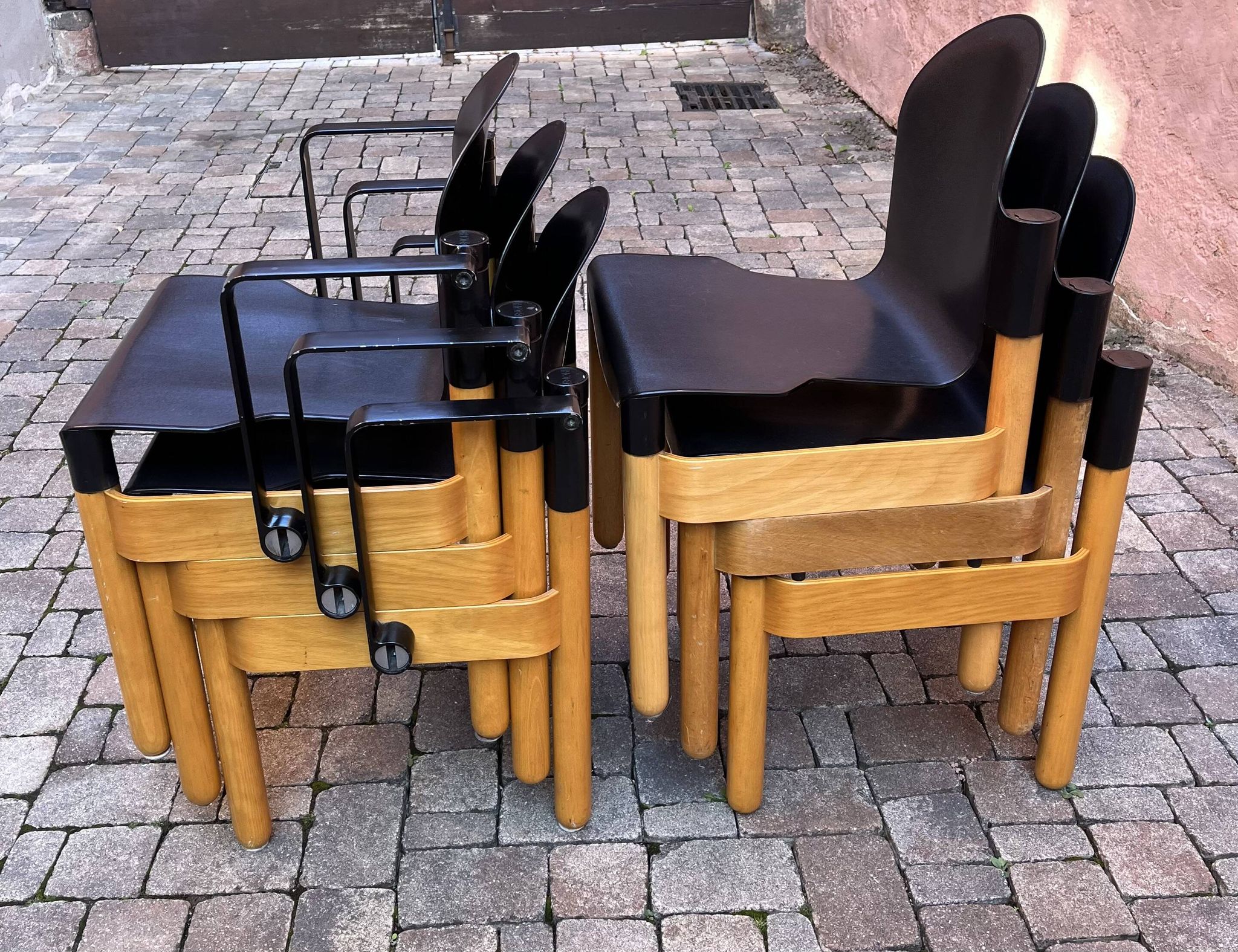 Thonet Flex 2000 chairs by Gert Lange