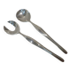 Christofle Duo silver-plated serving spoon and fork