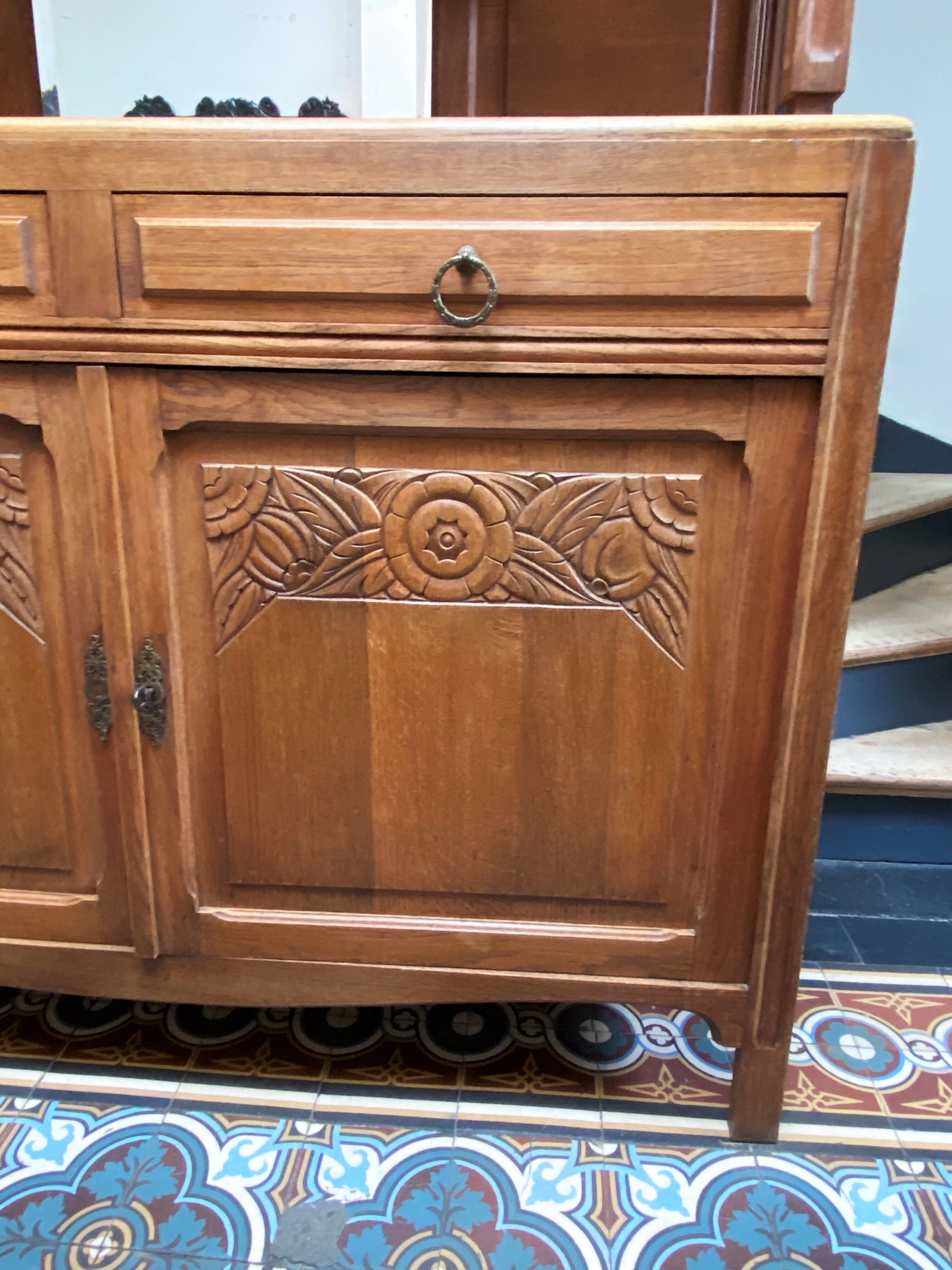 Vaisselier, buffet 2 body 1940