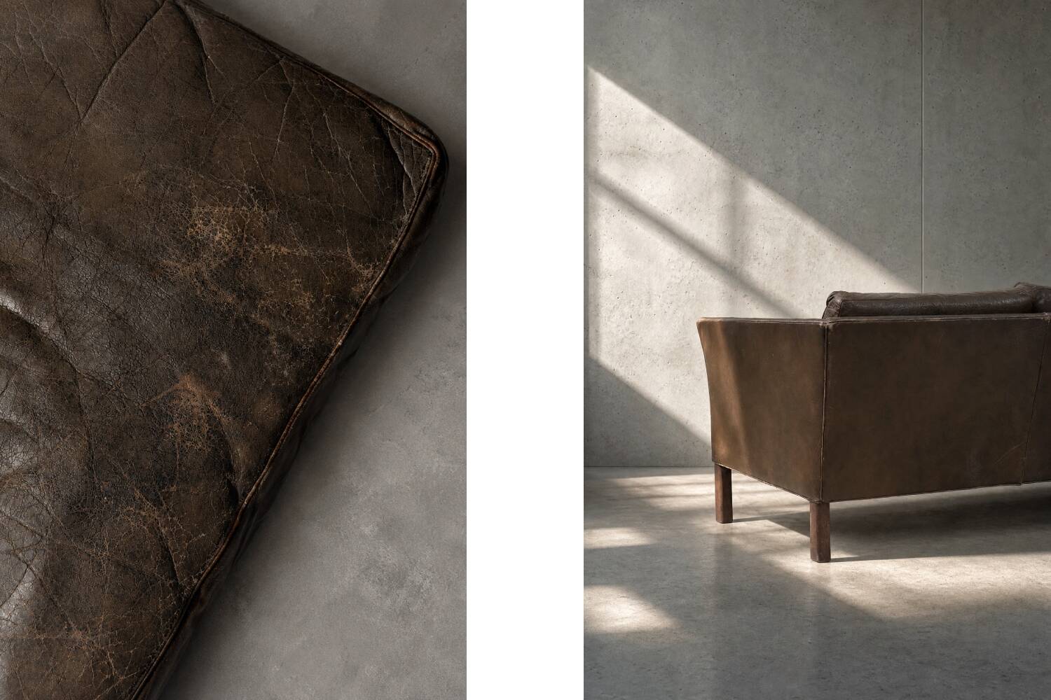 Mid-Century Modern Vintage Leather Cromwell Sofa by Arne Norell, 1960s