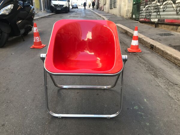 Fauteuil Plona 1969 de giancarlo piretti pour Castelli