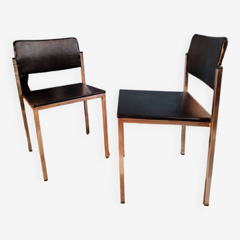 Scandinavian chairs Asko 1960s