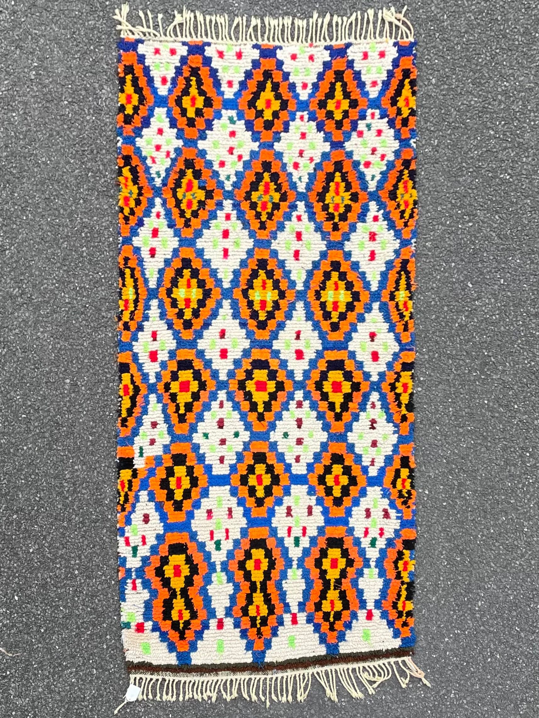 Carpet berbere azilal 95x210 cm