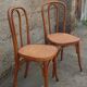Pair of caned Fischel chairs, circa 1900