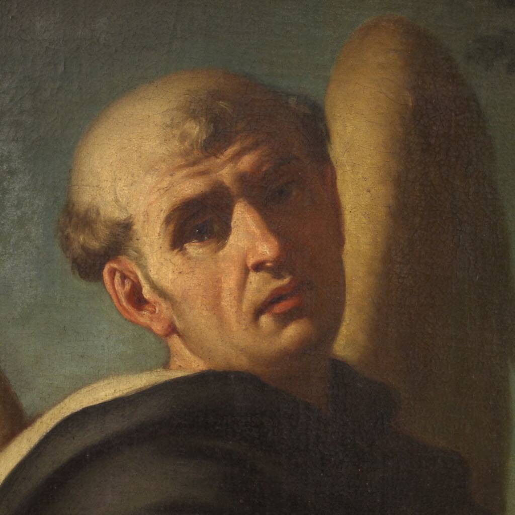 Great 18th century Italian painting, Saint Vincent Ferrer