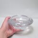 Glass ashtray 70s
