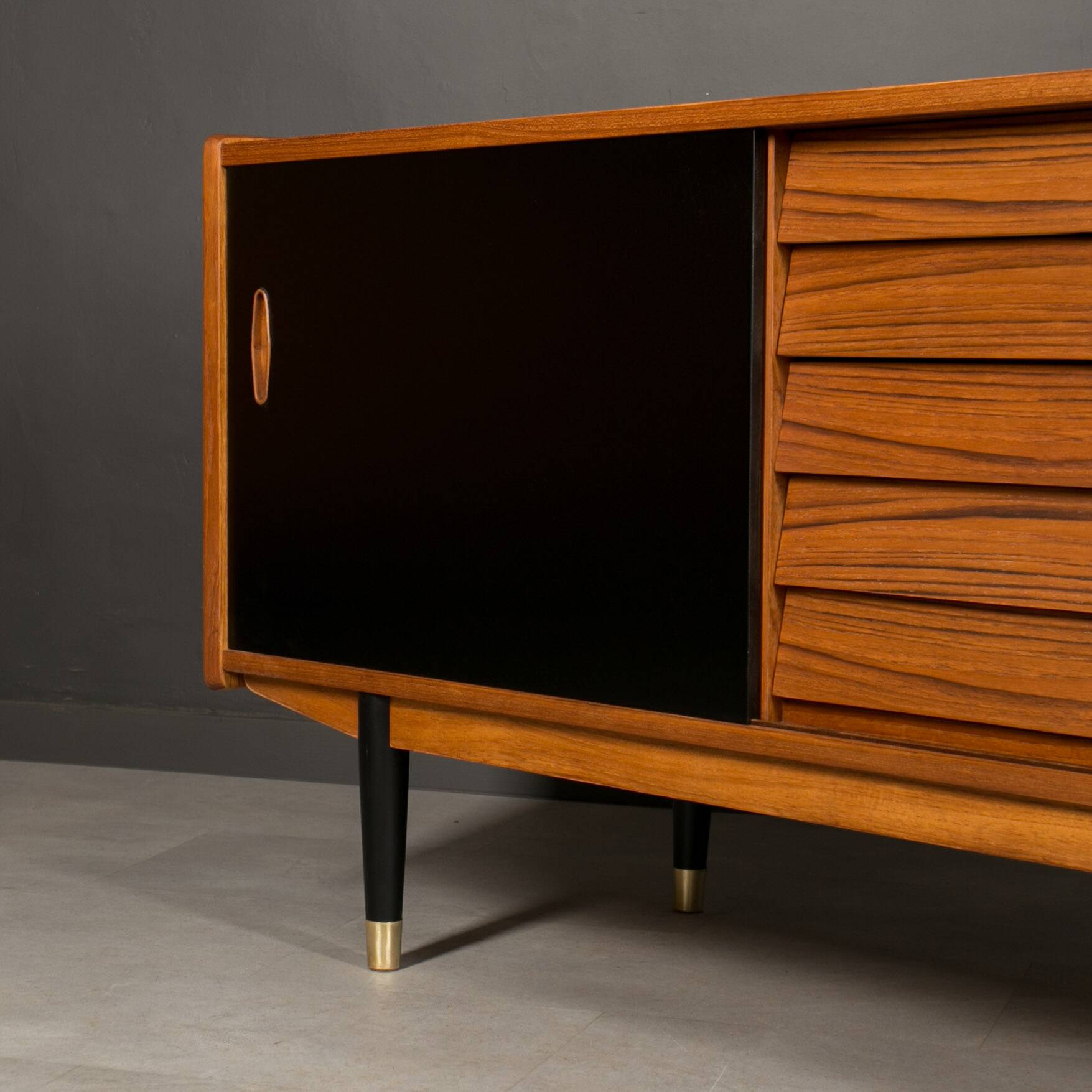 Teak sideboard by Nils Jonsson for PS Heggen, Scandinavian modern, 1960s