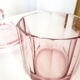 Candy pot in vintage purple glass