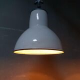 Old enamel Philips factory lamp