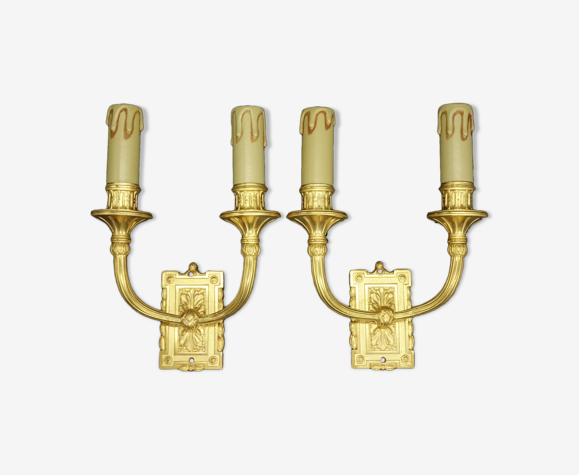 Paire d'appliques style Louis XVI