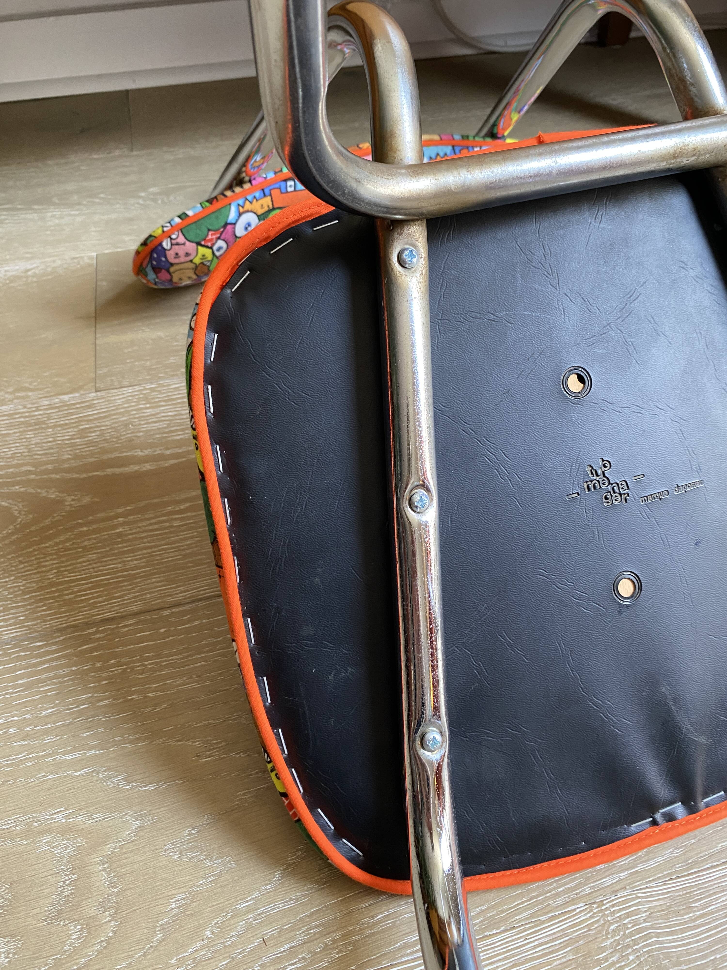 Reupholstered antique chair - Jigé limited edition