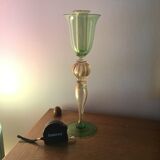 Murano glass candlestick