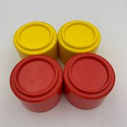 4 vintage egg cups, Sitap France, 1970s