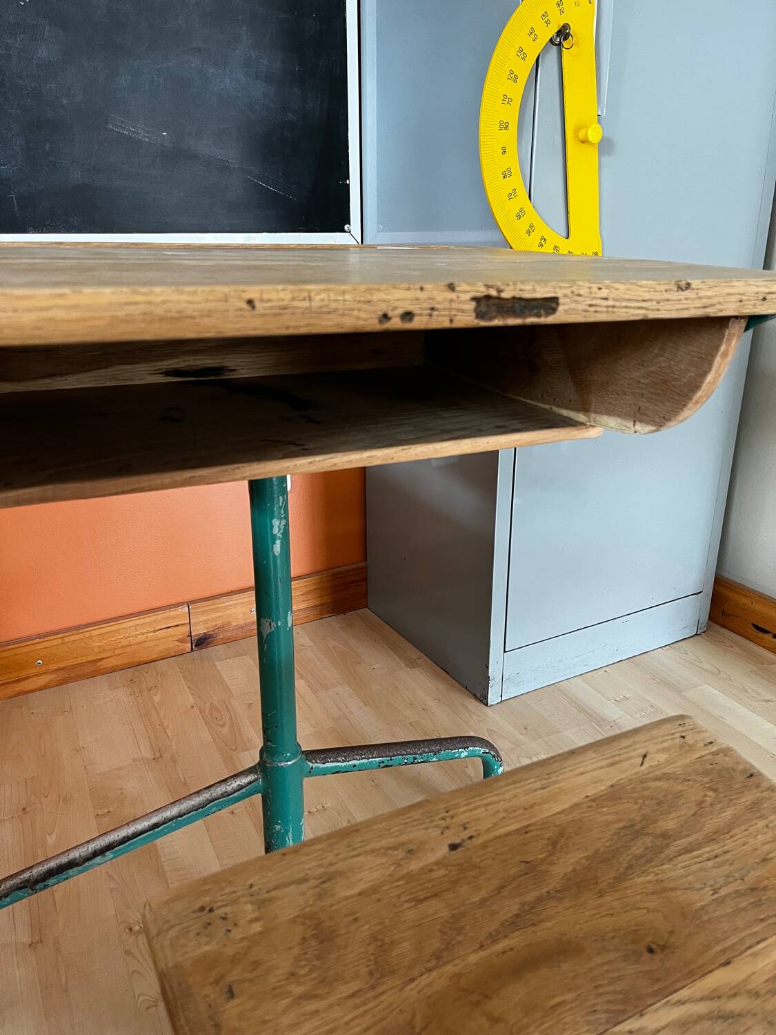 1950s school desk