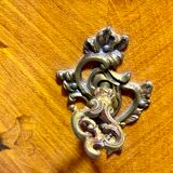 Curved chest of drawers Louis XV style in marquetry