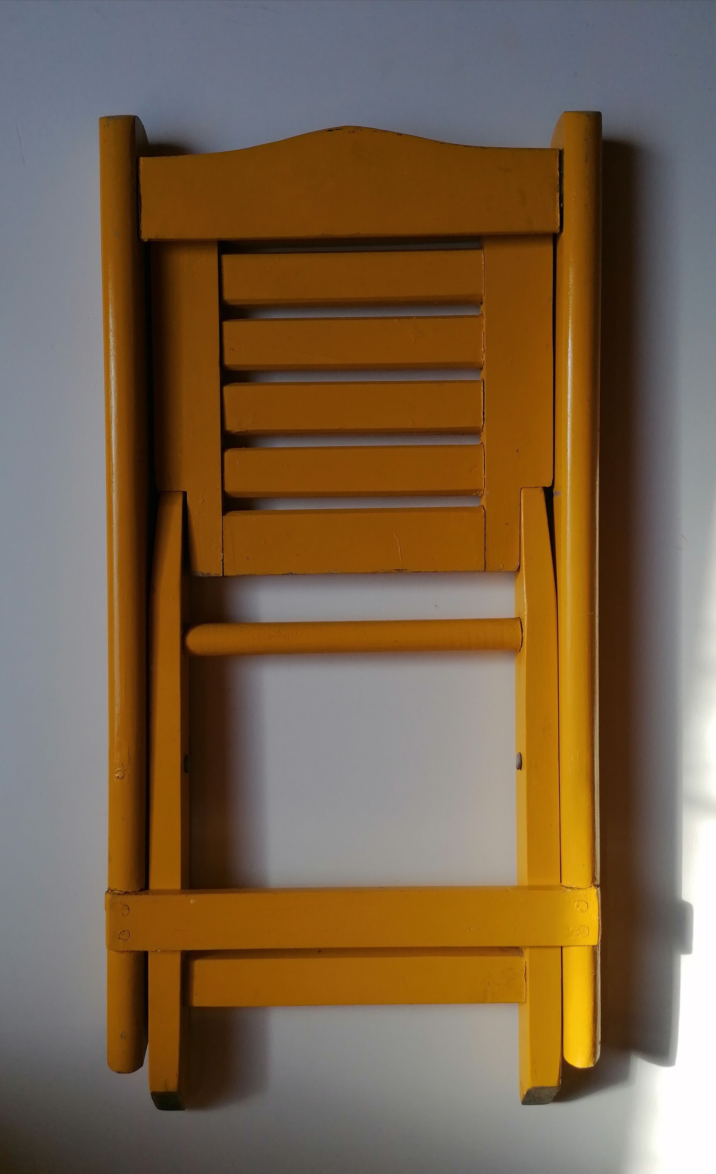 Children's folding wooden chair