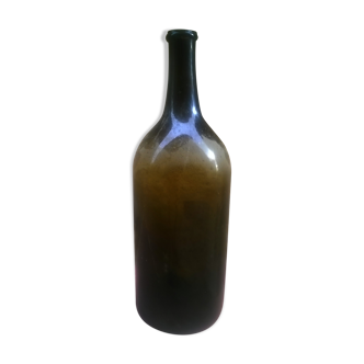 Old blown glass bottle