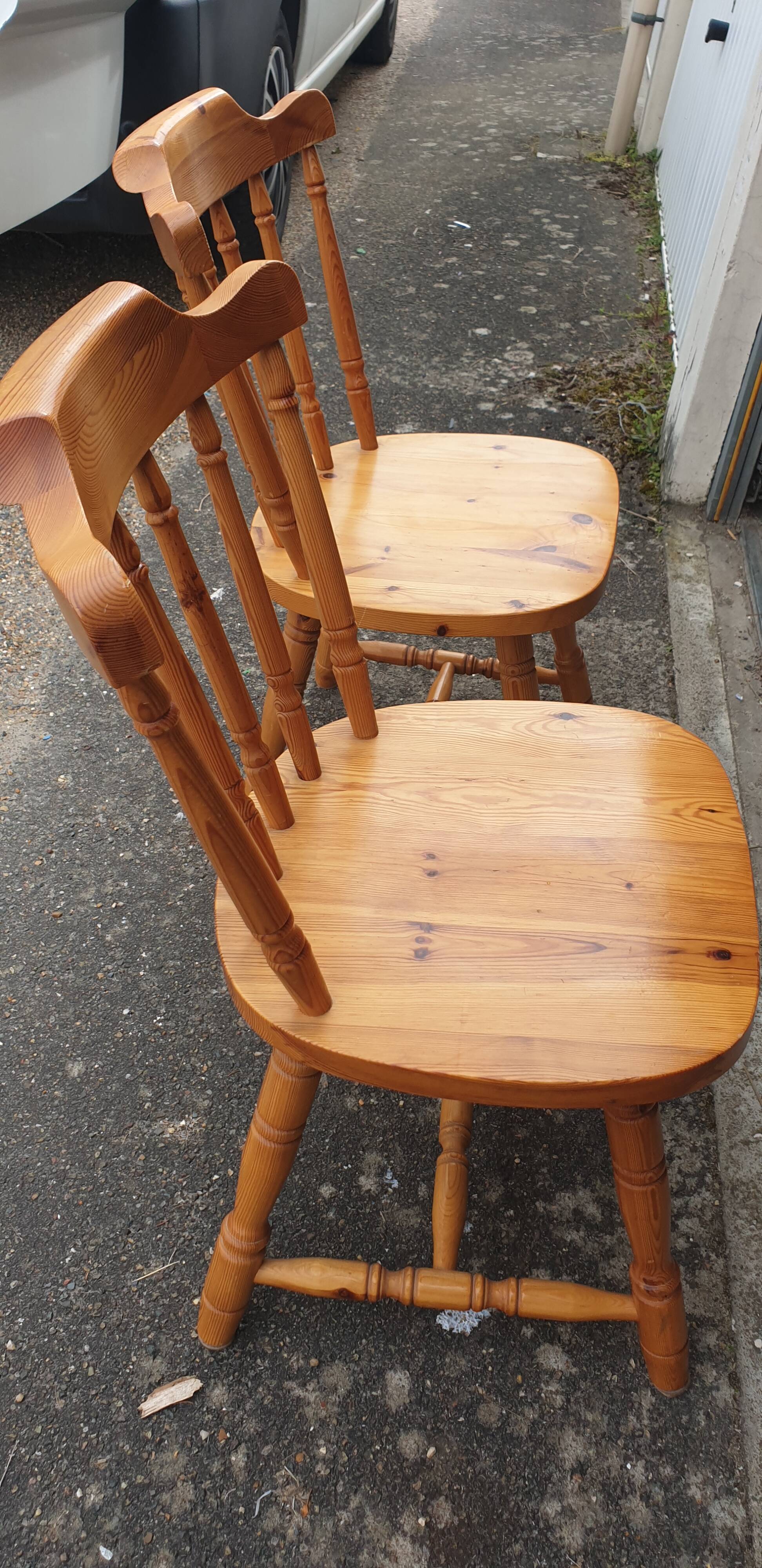 2 chaises western