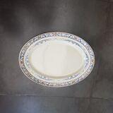 Oval dish manufacture Colbert Creil & Montereau