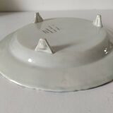 Portuguese earthenware footed dish – Outeiro Águeda – signed