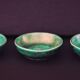 10 ceramic pieces from the Argenta collection by Gustavsberg, Art Deco period (c. 1940)