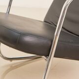 Pair of 60's "Rocking chair" lounge chairs