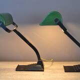 Pair of Art Deco desk lamps, 1930