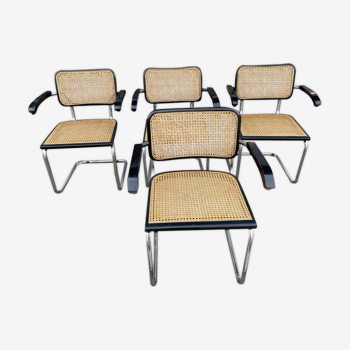 Lot de 4 fauteuils marcel breuer