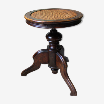 Tabouret de piano style Napoléon III