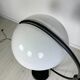 60s vintage black Serpente floor lamp by Elio Martinelli for Martinelli Luce