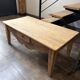 Table basse bois massif avec tiroir