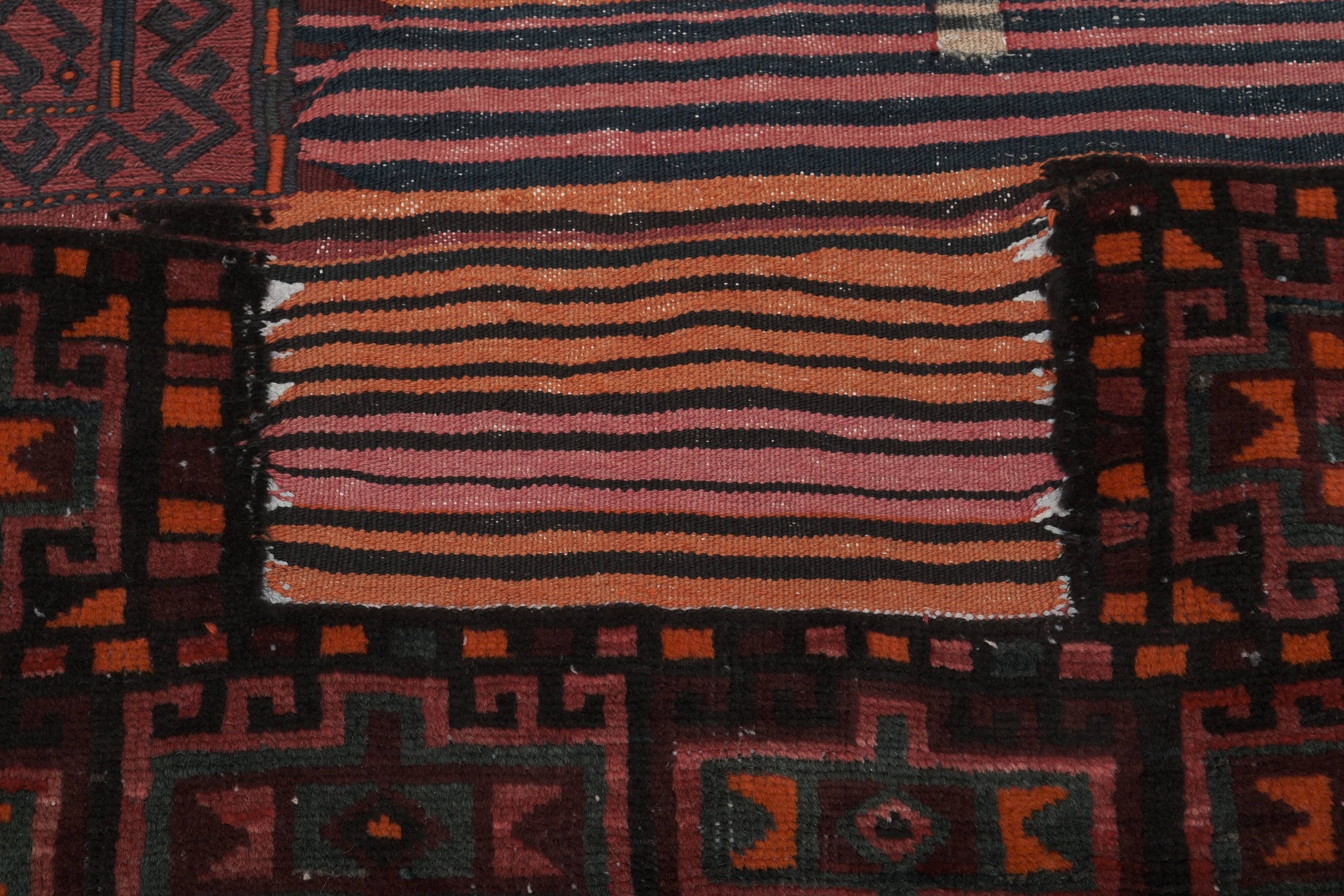 Vintage Turkish Oushak Rug Handwoven 108x276 cm