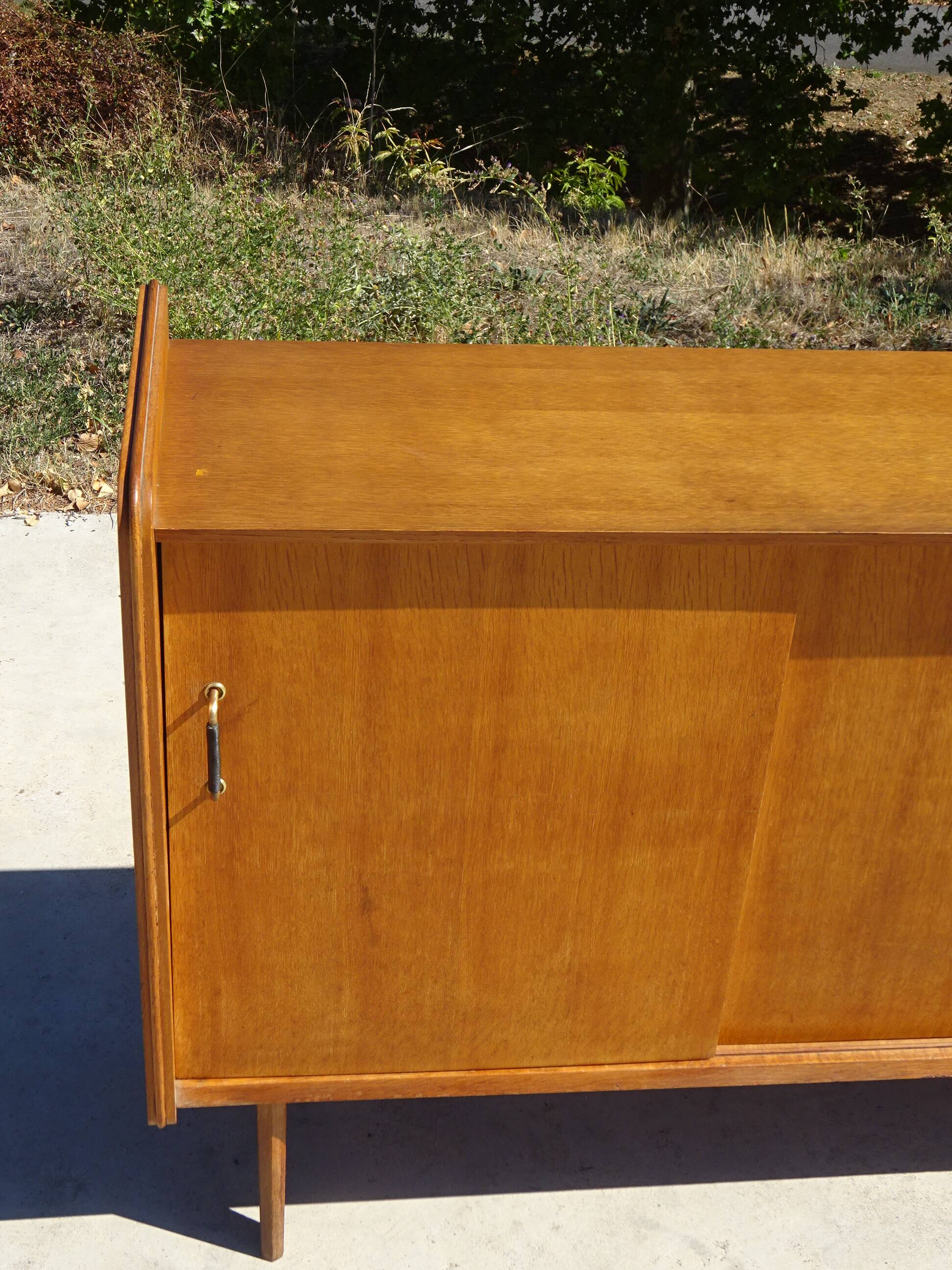 Enfilade vintage aux pieds compas par SAM