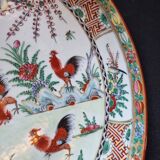 Large semi-deep Macau porcelain platter (1971) - Authentic piece
