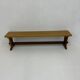 Vintage wooden school bench , 1970’s