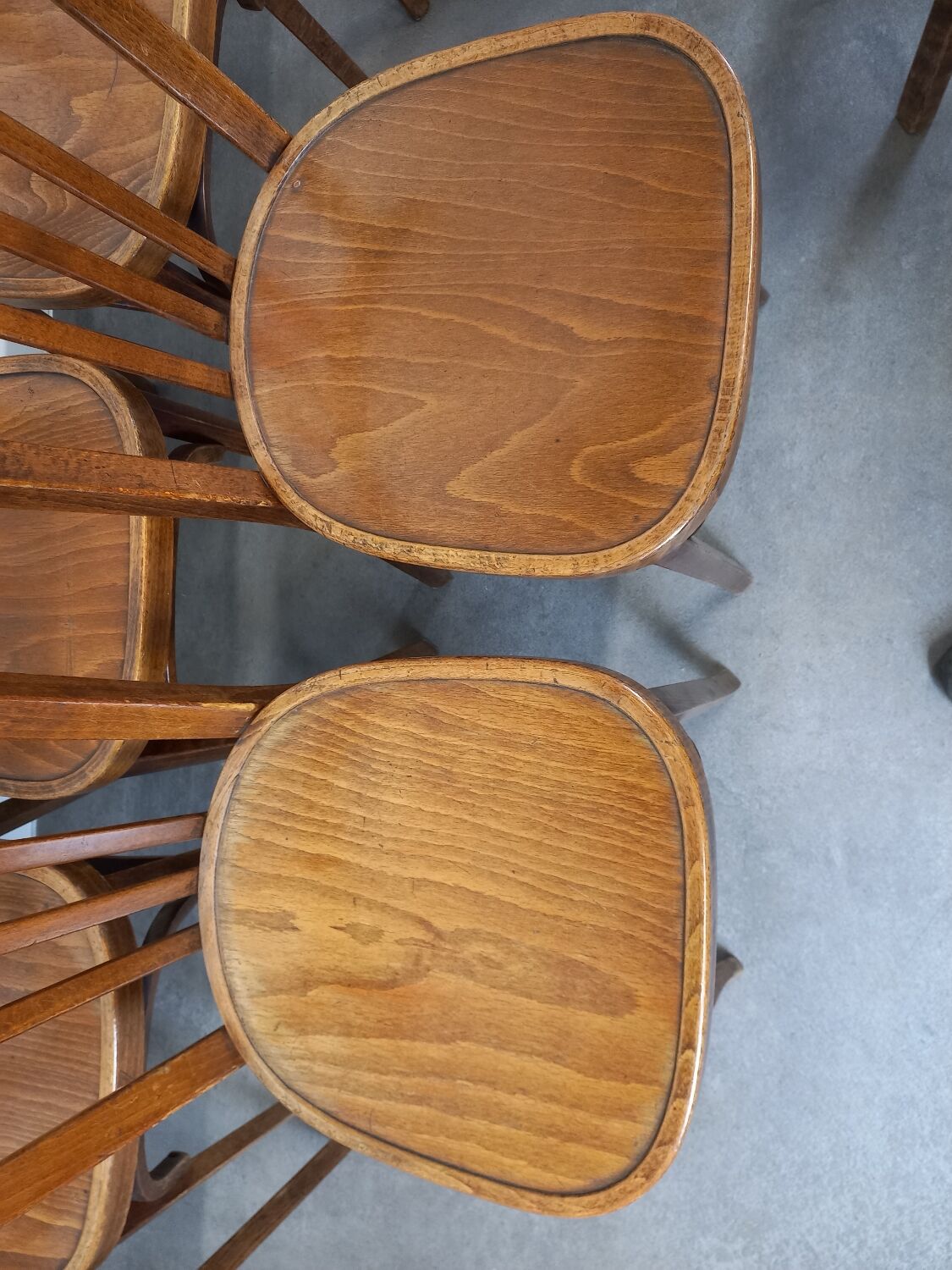 Baumann bistro chairs, set of 10