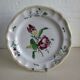 Ceramic plate floral decoration