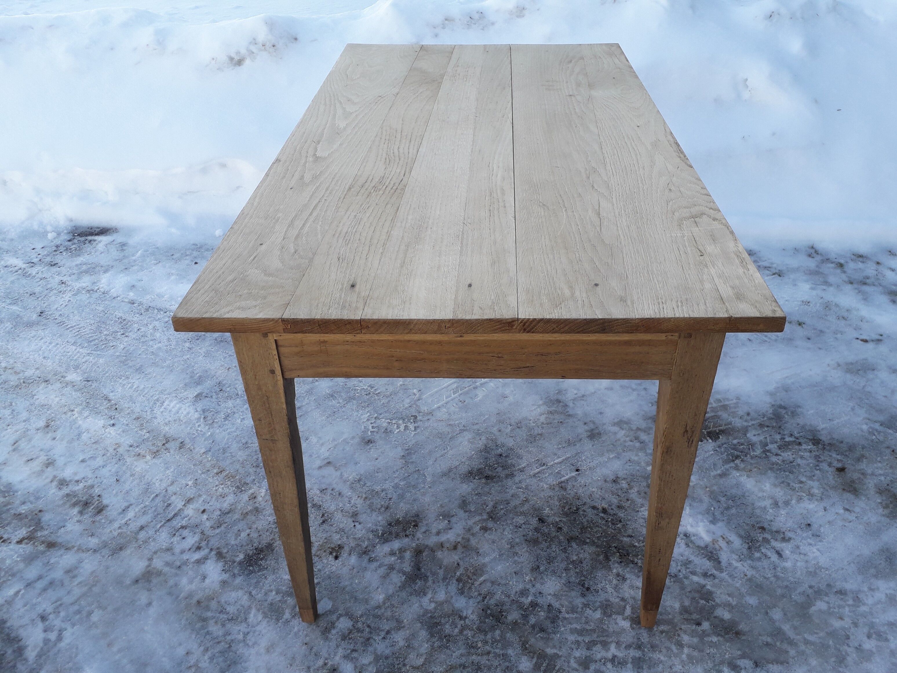 Old farmhouse table 140 cm