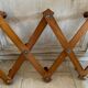 Patère extensible  en bois vintage