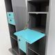 Postmodern freestanding bookcase, 1980s