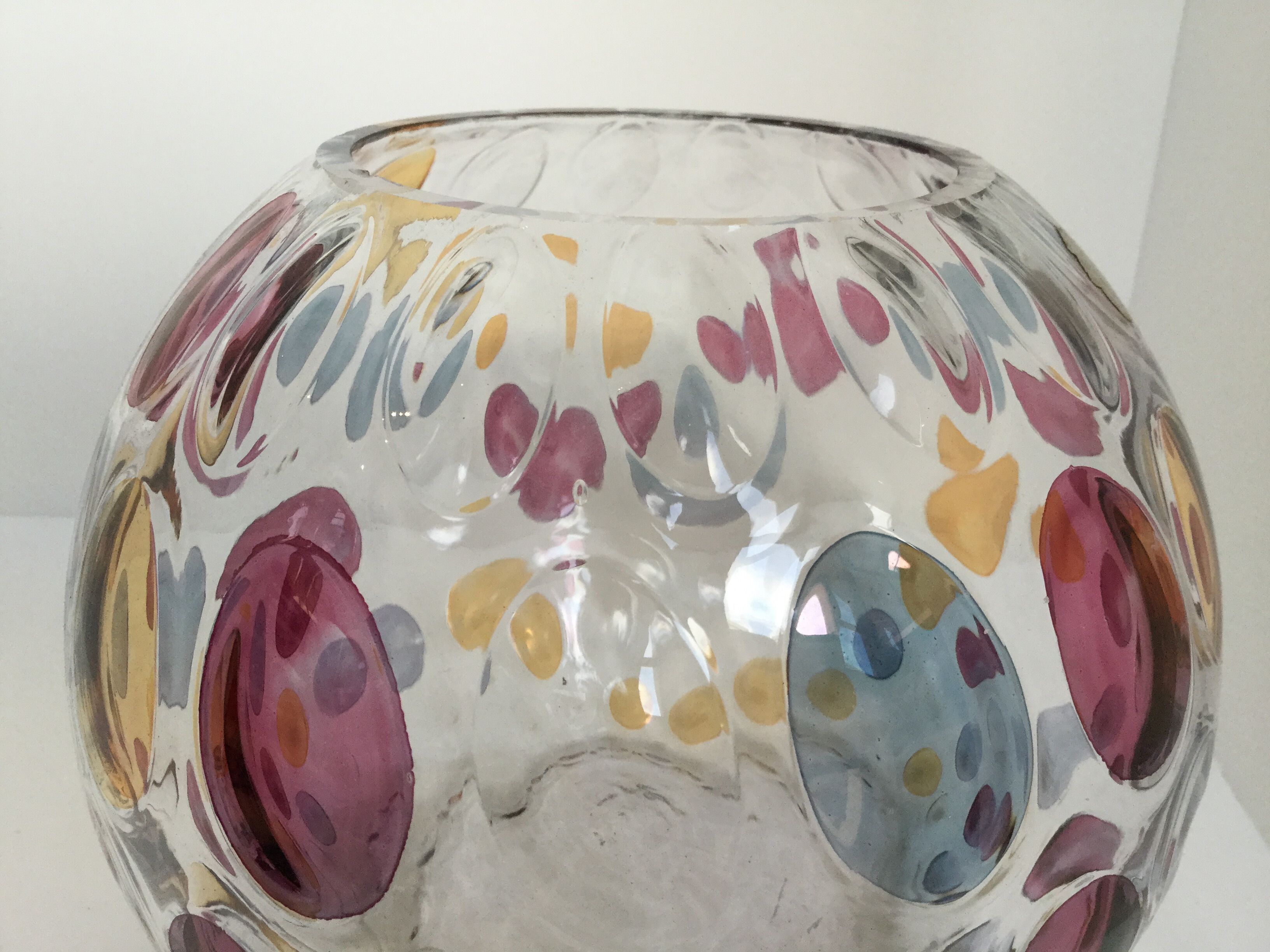 Bohemian vase from Czechoslovakia