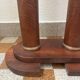 Art Deco wooden pedestal table