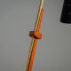 Nigel Walters floor lamp in black and teak, Hagoort, Netherlands, 1958