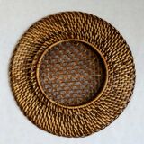 Lot of 5 under wicker plates