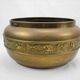 Old planter cache pot brass old brass plant flowers pot