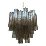 Fume’ “tronchi” murano glass chandelier d50