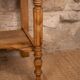 Marble and wood washbasin furniture in Louis-Philippe style.