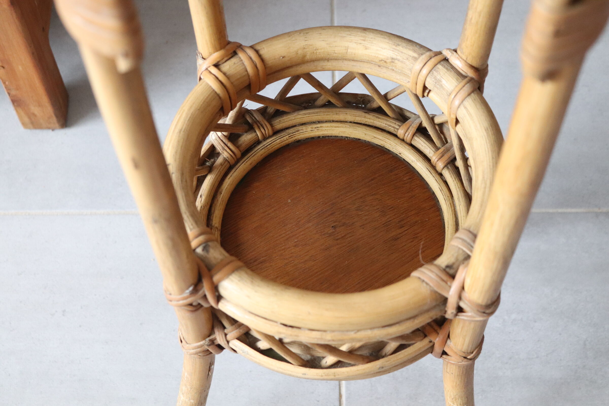 - High rattan harness