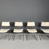 Set of 4 dining chairs by Rudi Verelst for Novalux, 1970s