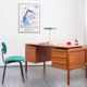 Bureau danois années 60 Teck